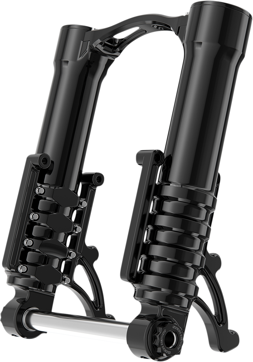 Method No Flex Fork Legs - Fork Legs - 49 mm - Black Anodized - For Custom Radial Mount Brake Caliper [0403-0166] - Image 3