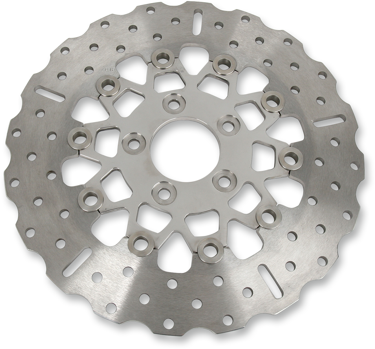 Custom Stainless Steel Rear Brake Rotor - Brake Rotor - Silver [1710-0155]