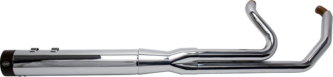 2-into-1 Sidewinder Exhaust System - 50 State - Chrome - Touring '07-'16 [1800-2740] - Image 2