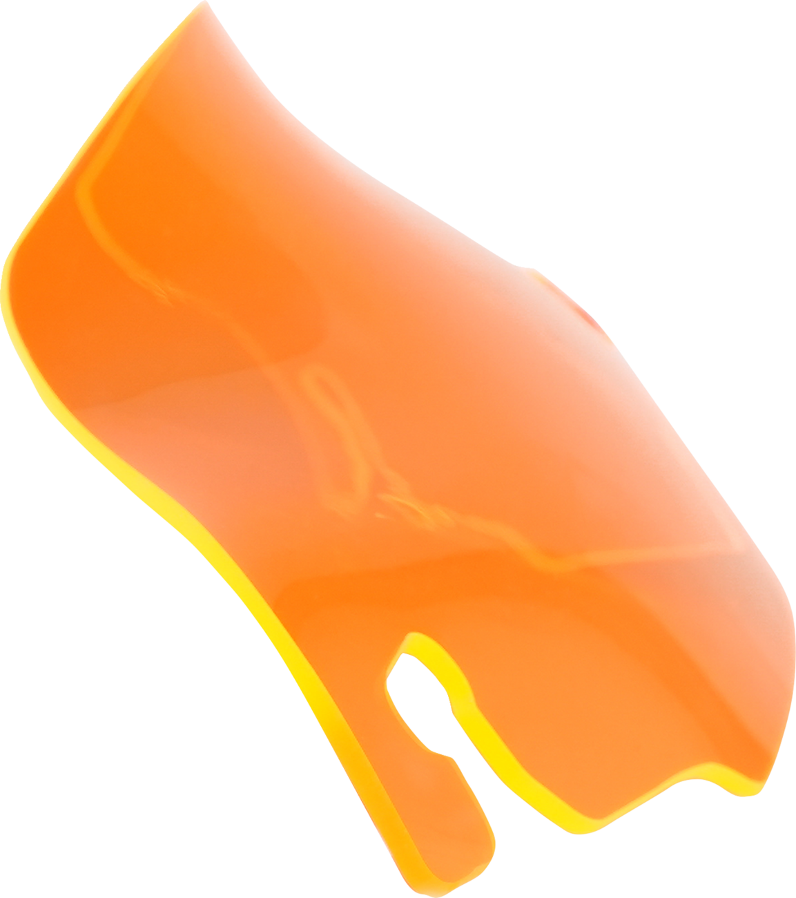 Ice Flare® Windshield - 3-1/2" - Orange Ice - '96-'13 FLHT/FLHX [2310-0756]