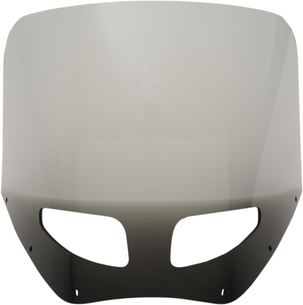 Road Warrior Windshield — Includes Vent - Road Warrior Windshield - Vented - Black Smoke - 13" [2350-0463]