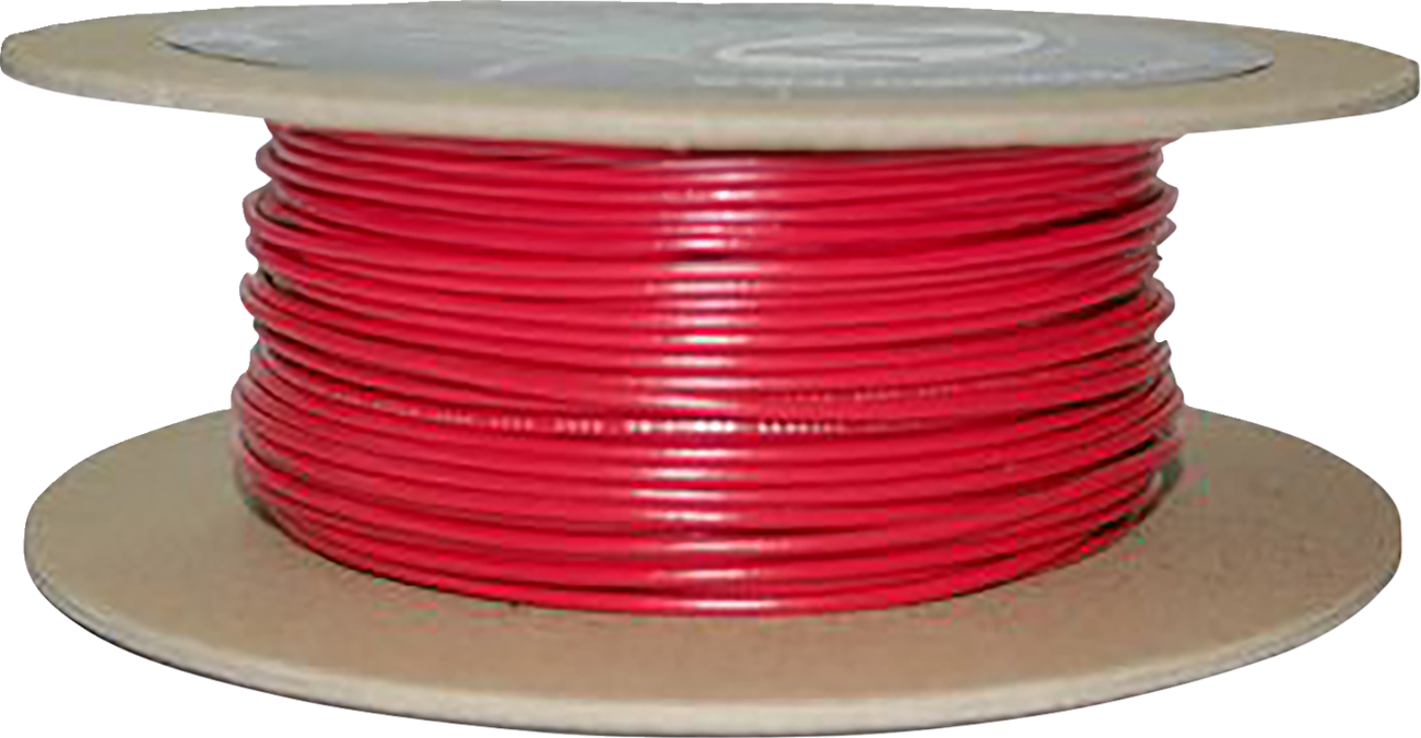 OEM Color Wire Spool - 100' Wire Spool - 20 Gauge - Red [2120-1315]