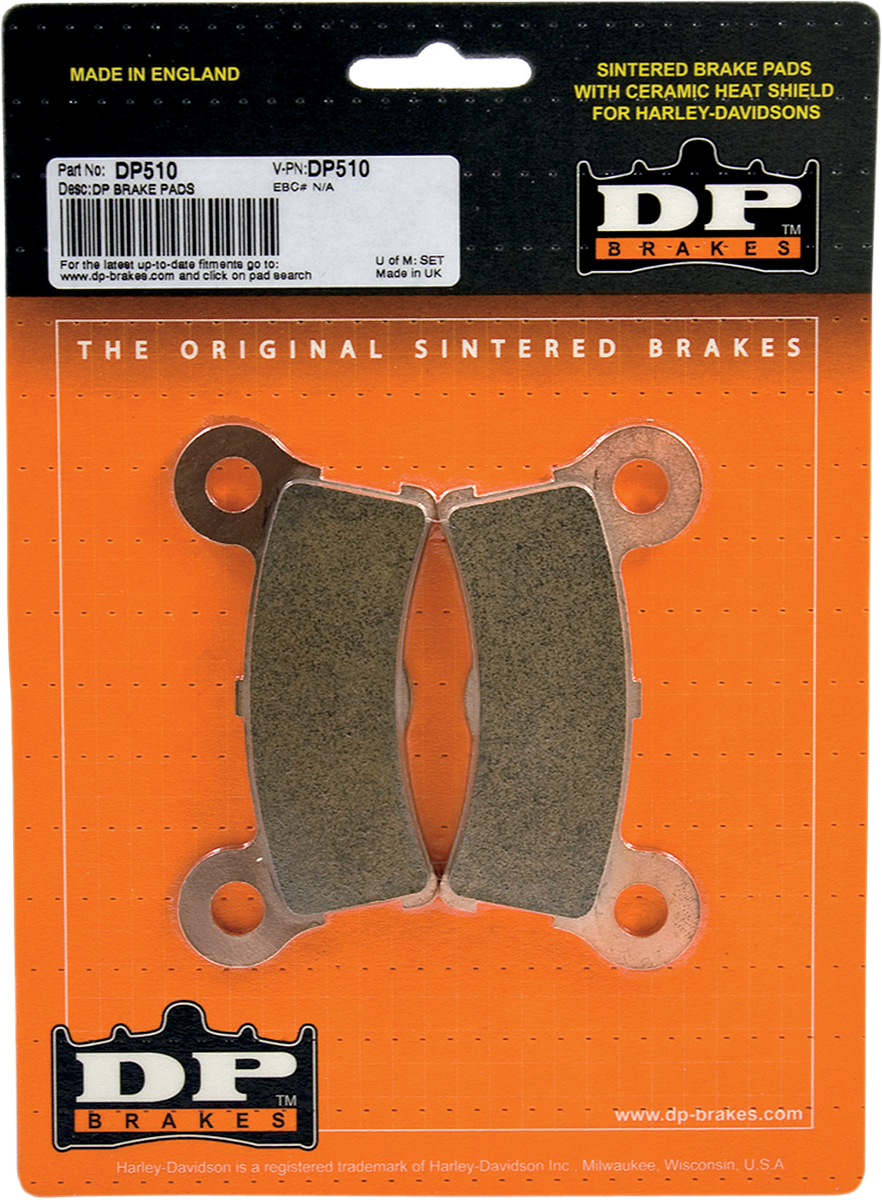 Sintered Metal Harley/Buell Brake Pads - Sintered Brake Pads [1721-1298] - Image 2