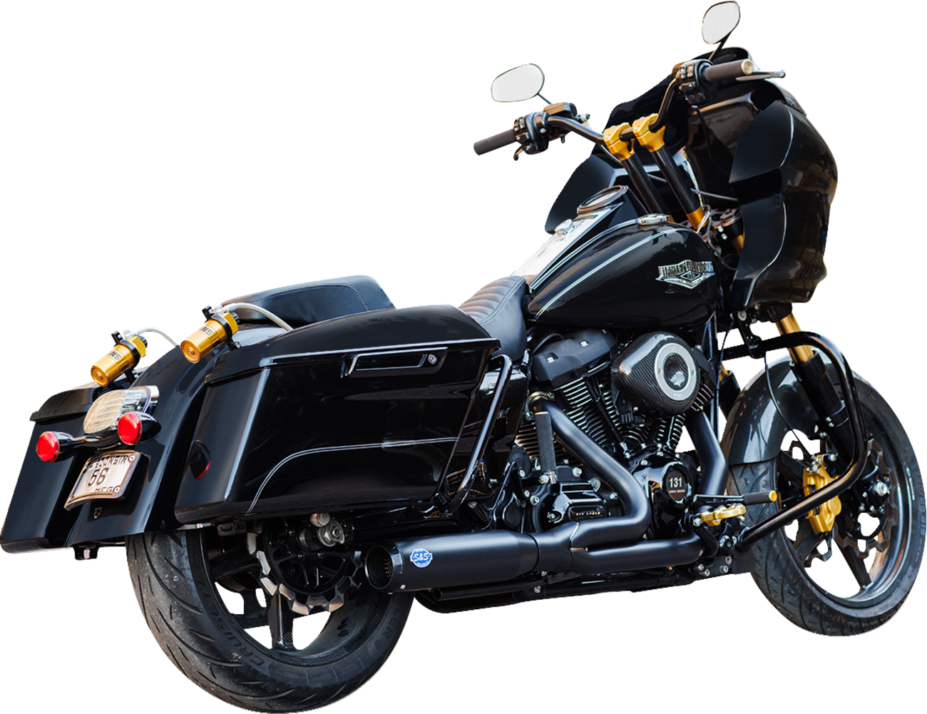 2-into-1 Qualifier Exhaust System - 50-State - Black [1800-2689] - Image 2