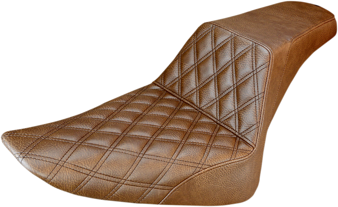 Step-Up Seat — Front Lattice Stitch - Step-Up Seat - Front Lattice Stitch - Brown - FLS [0801-1086]