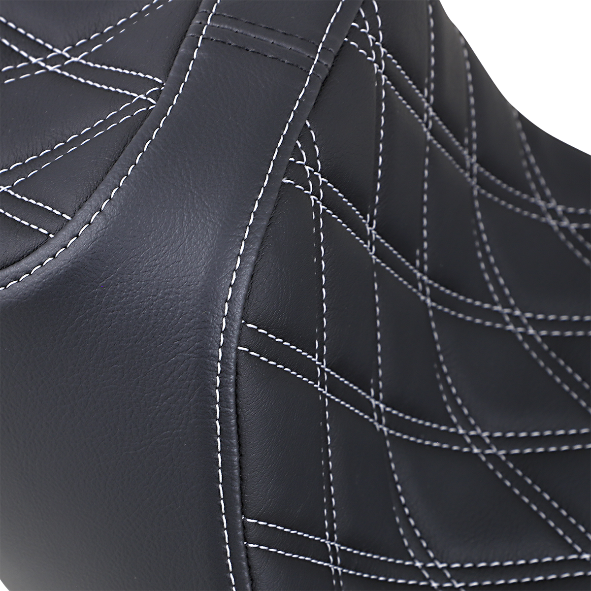 Extended Reach Predator III Seat - Predator III Seat - Extended Reach - Double Diamond - Silver Stitched - FL '08-'23 [0801-1261] - Image 2