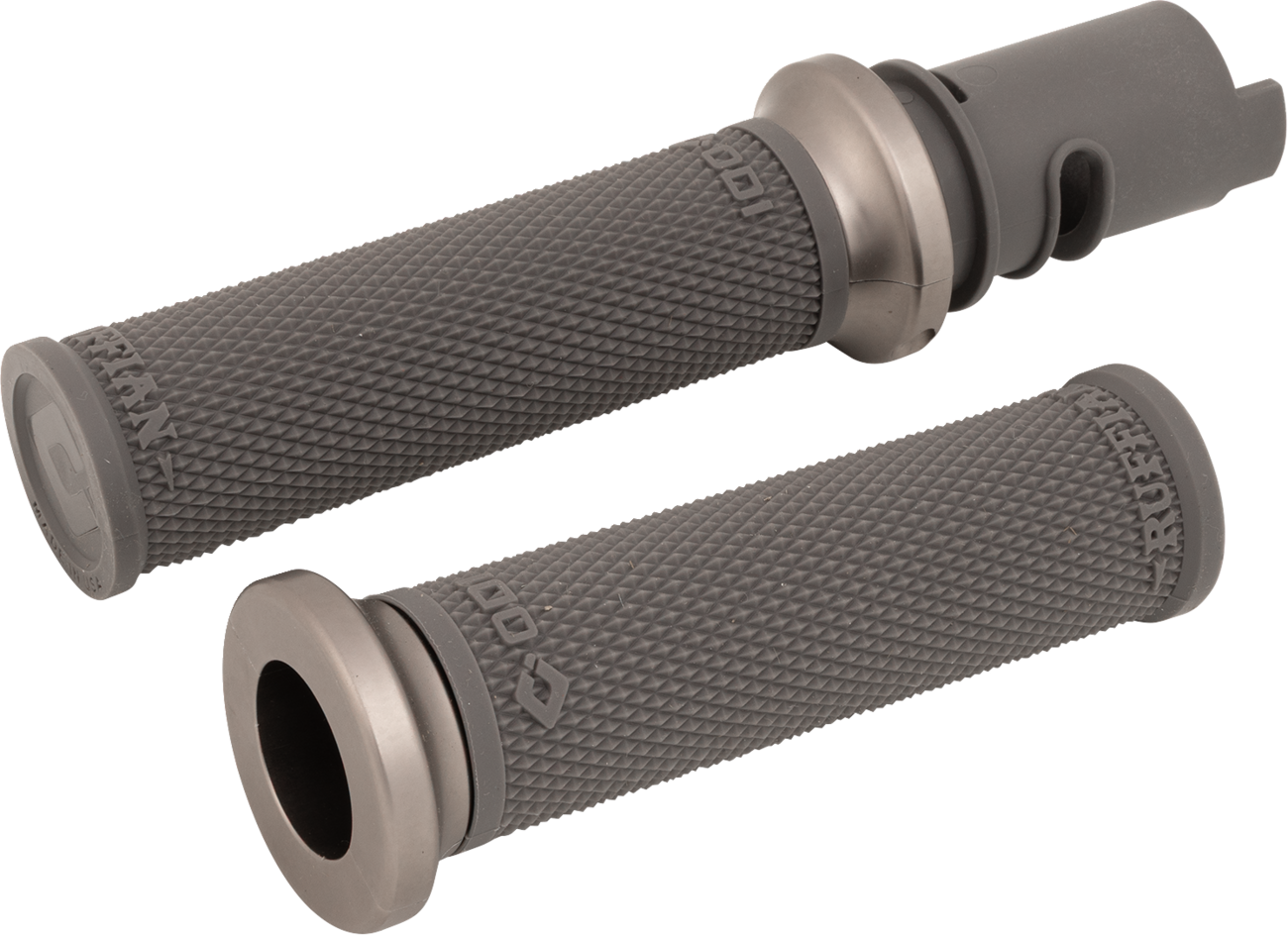 Ruffian Lock-On Street Grips - CVO - Graphite/Gunmetal [0630-3424]