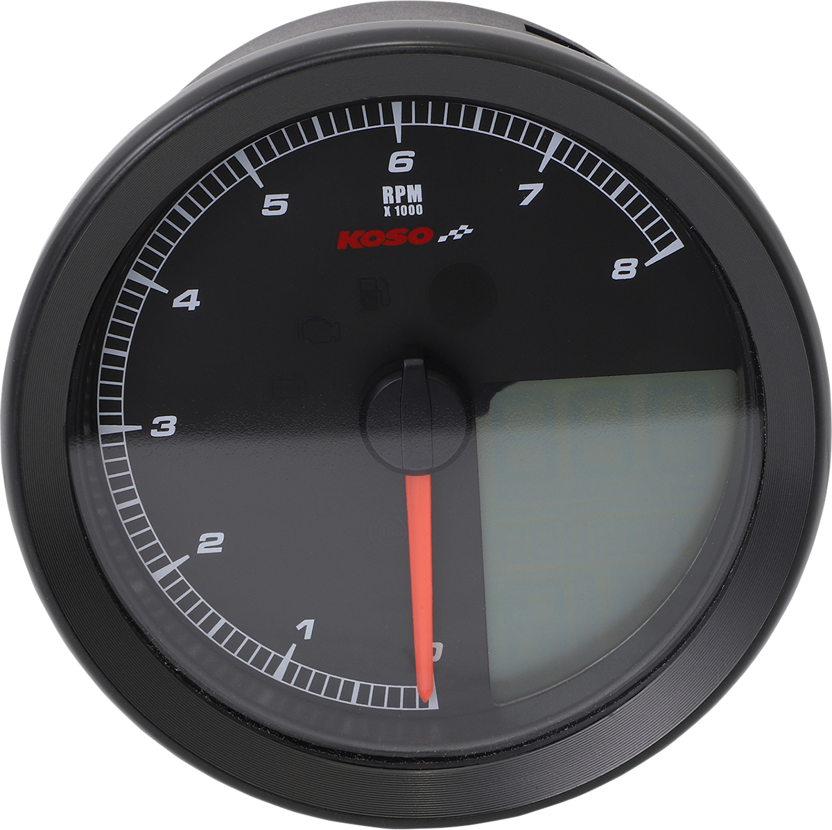 HD-04 Speedometer/Tachometer - Multi-Function Speedometer/Tachometer - HD-04 - Black [2211-0172] - Image 2