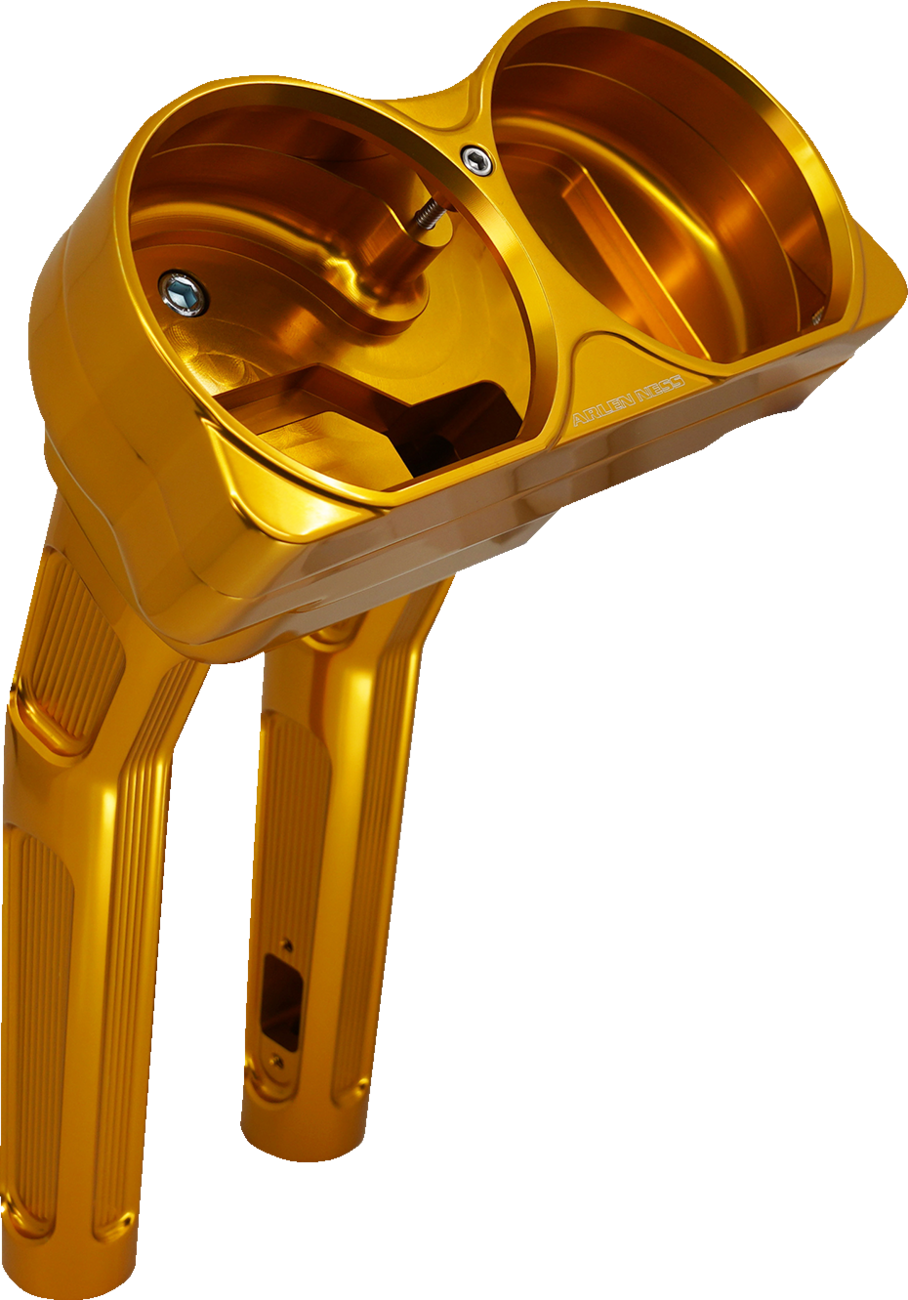 Method Kickback Handlebar Riser - 10" - Gold [0602-1484]