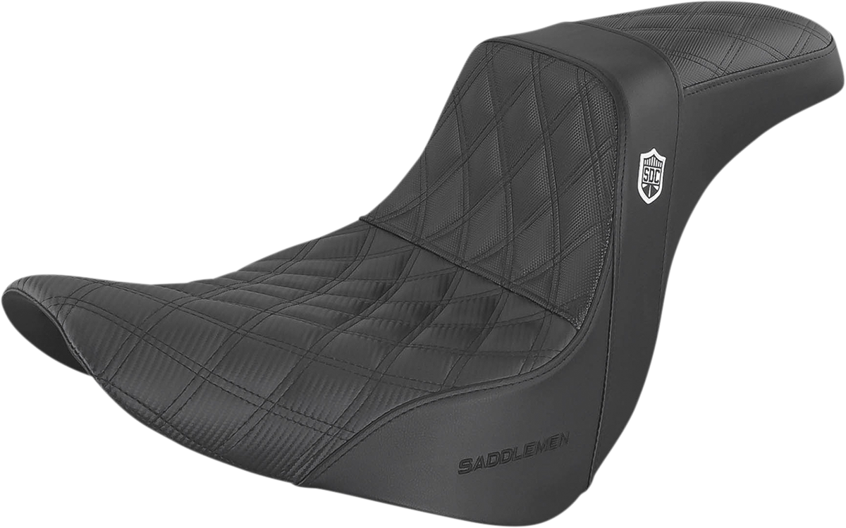 Pro Series SDC Performance Grip Seat - Pro Series SDC Performance Seat - w/o Backrest - Lattice Stitch/Lumbar Gripper - FL/FX '18-'24 [0802-1433]