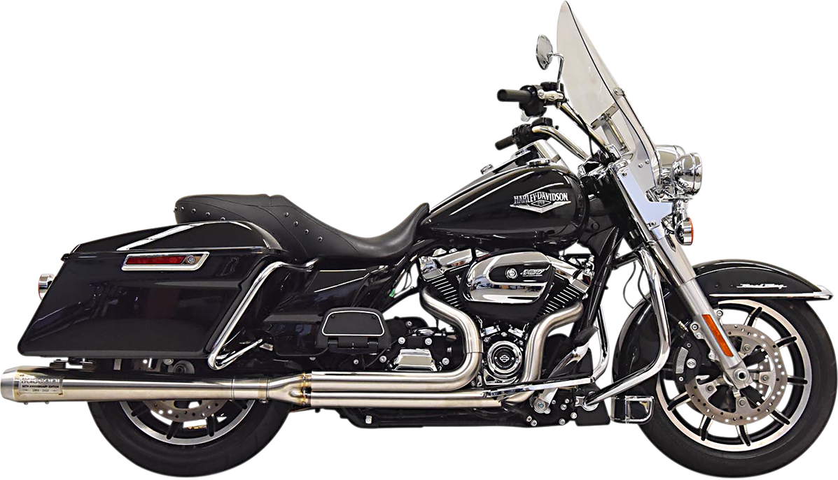 2-into-1 50th Anniversary Road Rage III Exhaust System - Stainless Steel - M8 FL [1800-2440]