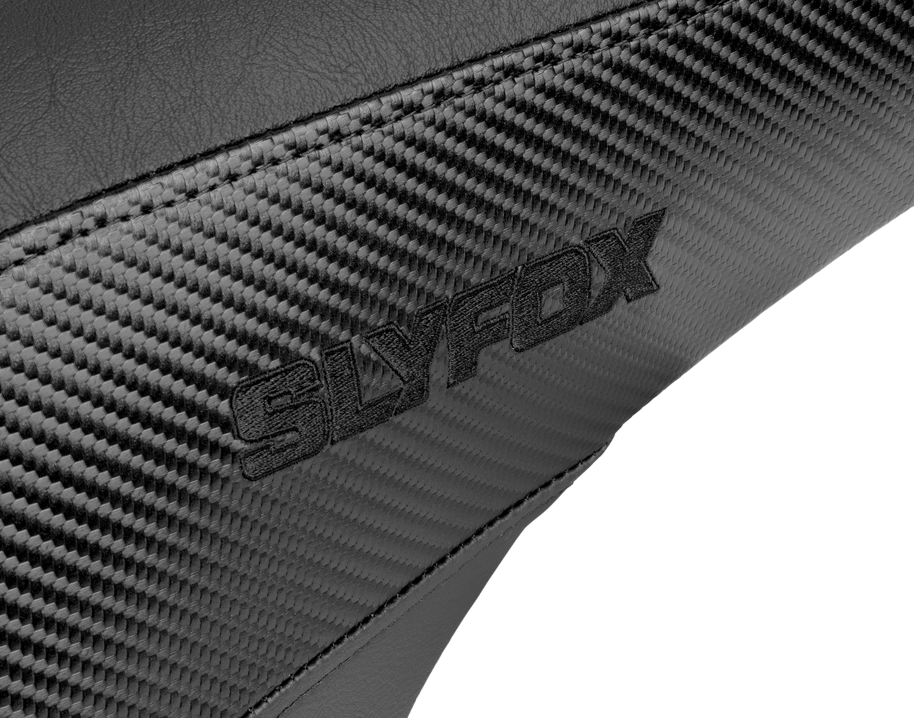 The Drifter Seat - Drifter Seat - Black Logo - Smooth Vinyl - Carbon Fiber - FL '08-'23 [0801-1614] - Image 4