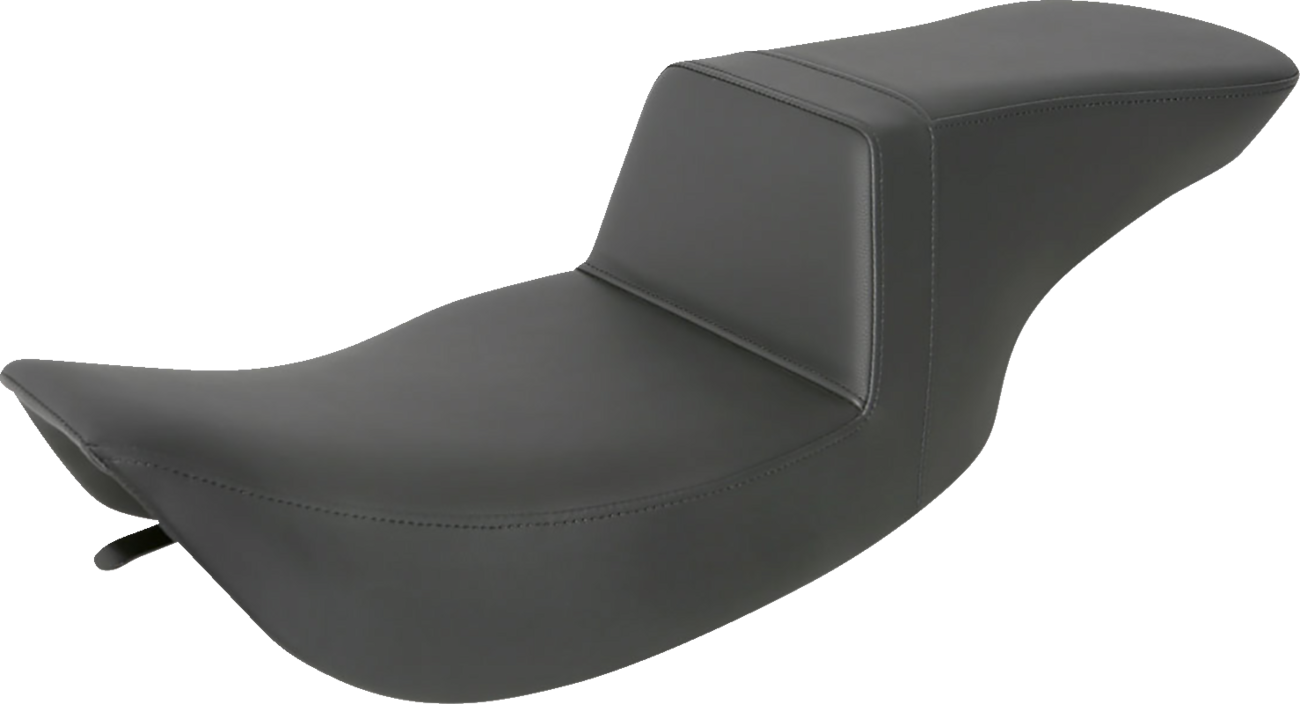 Tour Step-Up Seat - Smooth - Black - FL '97-'07 [0801-1433]