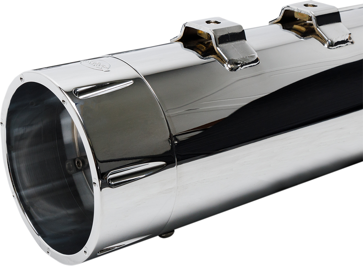 4-1/2" MK45 Performance Mufflers — Tracer - 4-1/2" MK45 Performance Mufflers - Chrome Tracer [1801-1078] - Image 2