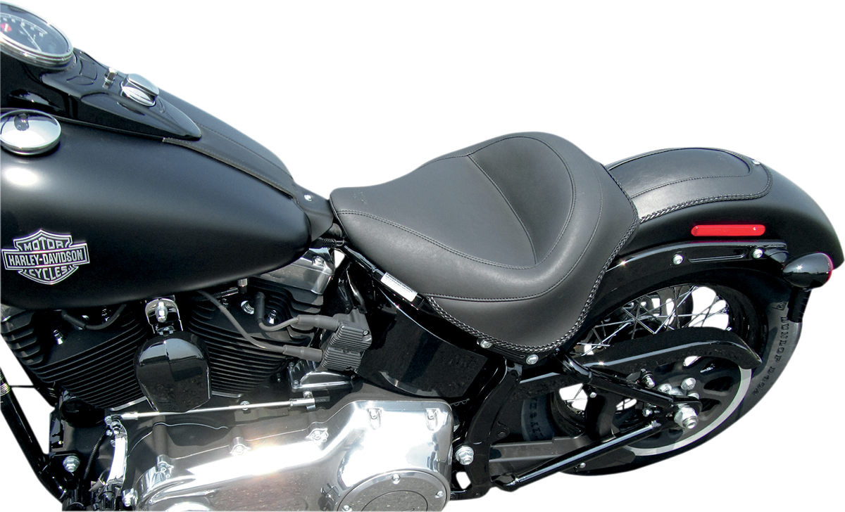 Wide Vintage Solo Seat - Touring Vintage Solo Seat - FXS [0802-0763] - Image 4