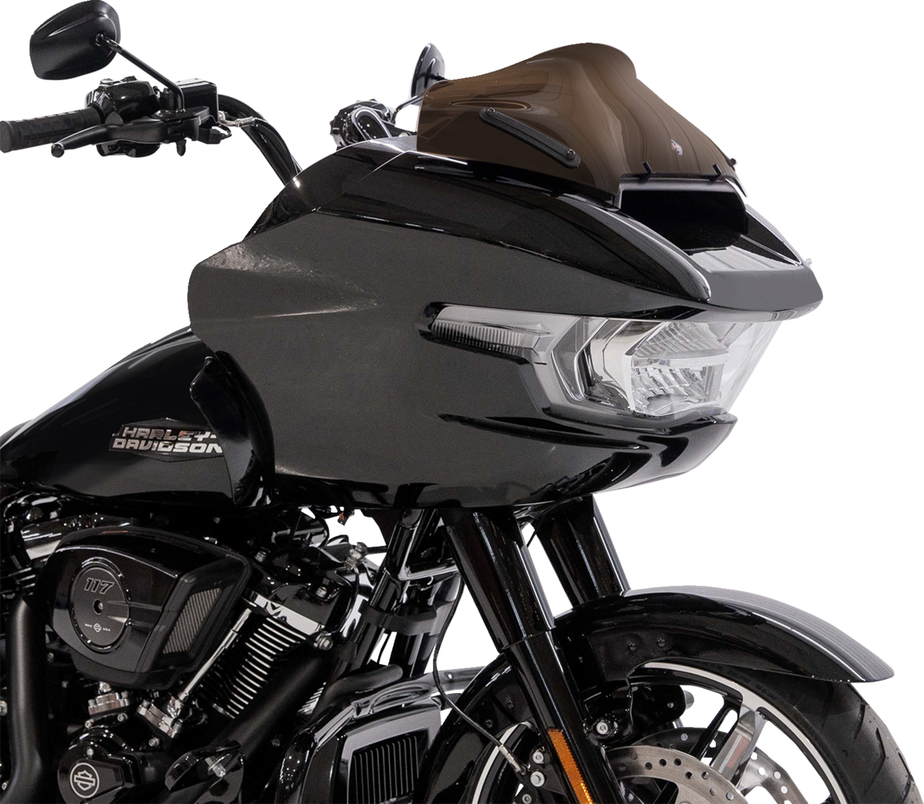 Kolor Flare® Windshield - 8" - Bronze - '23-'25 FLTRX [2310-0931] - Image 3
