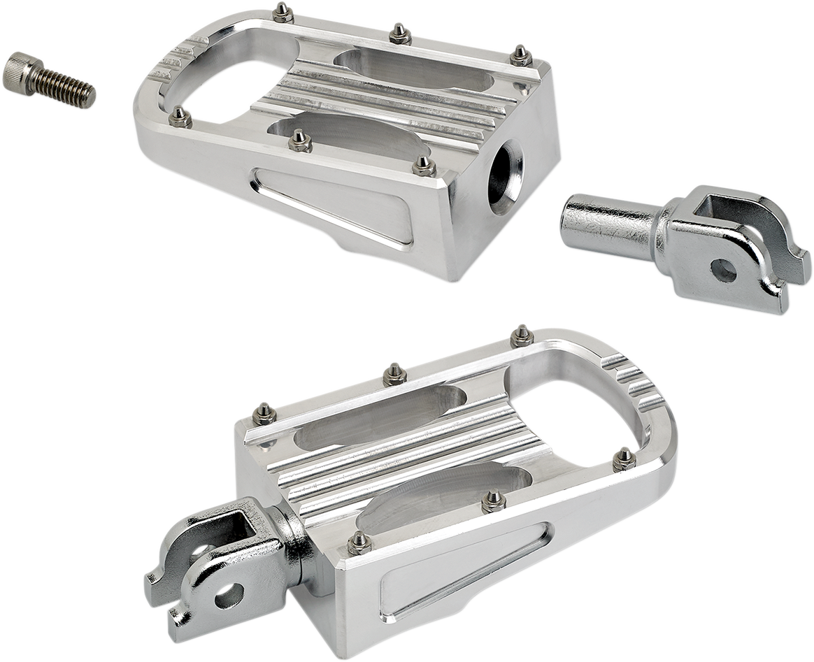 Punisher Foot Pegs - Polished - Softail [1620-1948] - Image 2