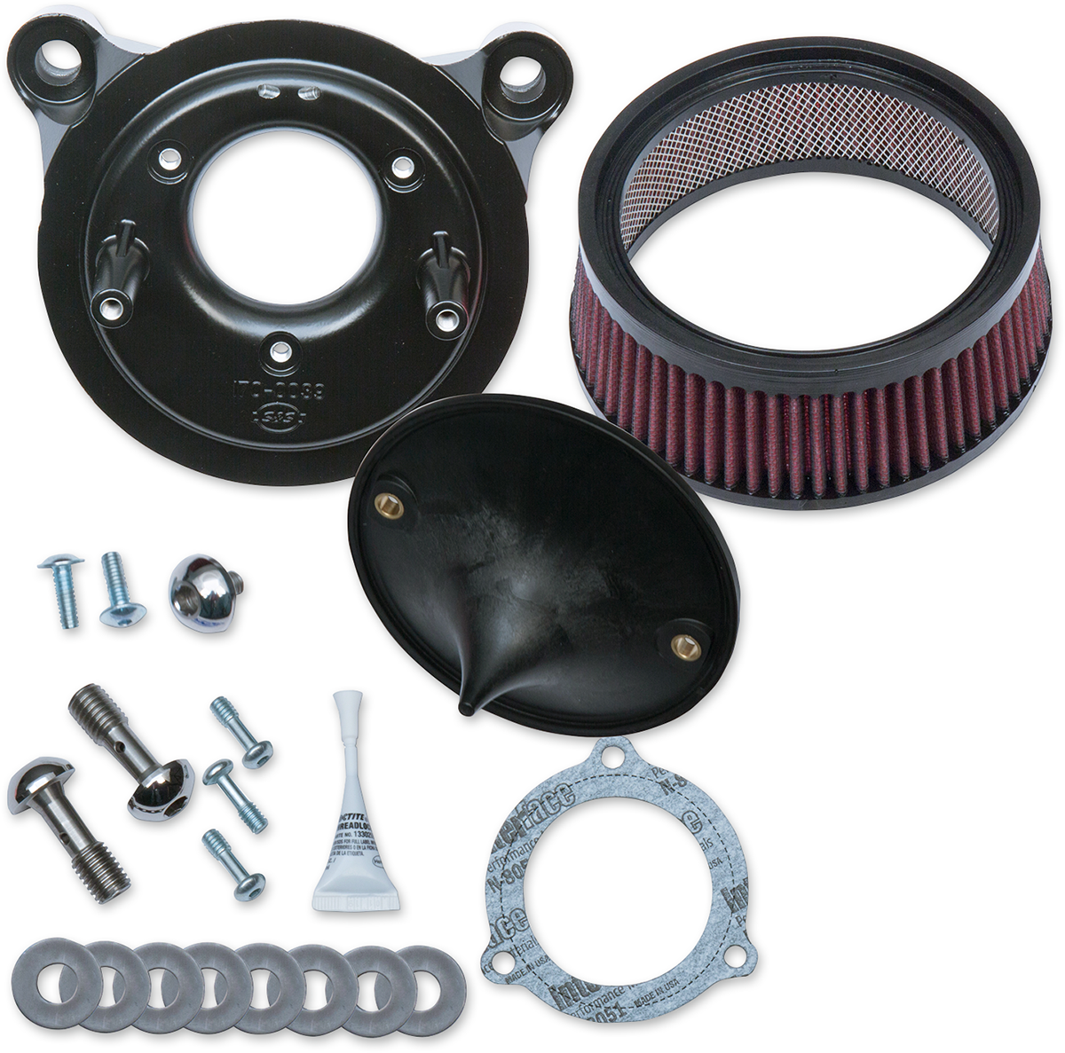 Super Stock™ Stealth Air Cleaner Kit - Black [1010-2161]