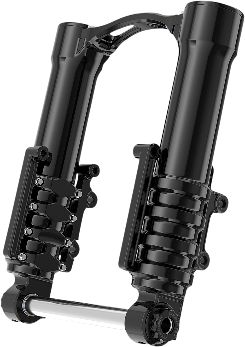 Method No Flex Fork Legs - Fork Legs - 49 mm - Black Anodized - For Factory Brake Caliper [0403-0165] - Image 2