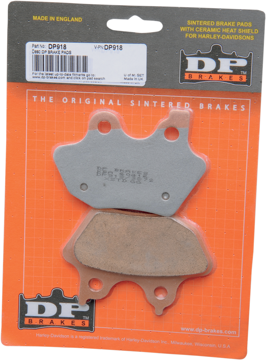 Sintered Metal Harley/Buell Brake Pads - Sintered Brake Pads [DP-918] - Image 2