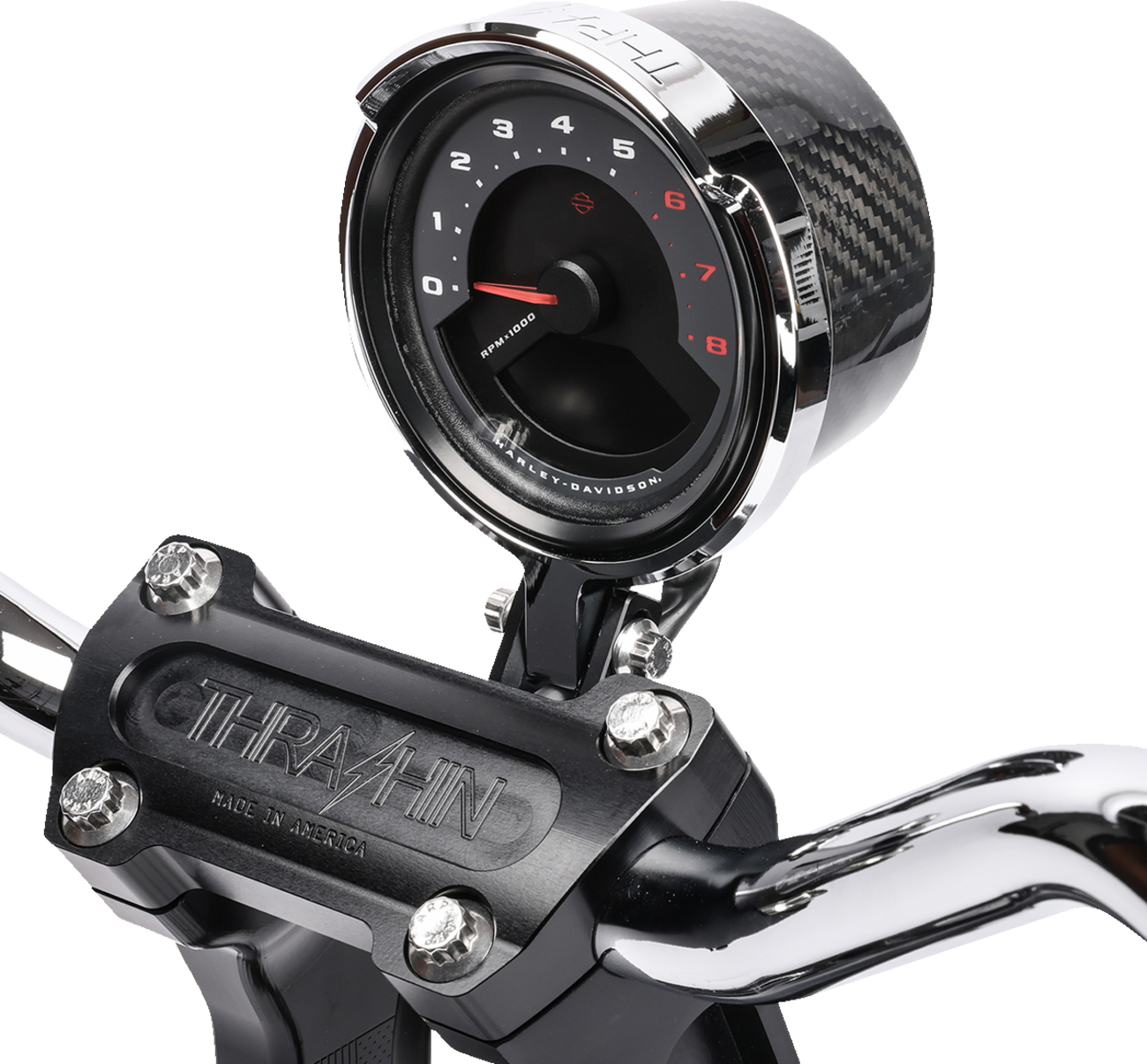 Softail Gauge Relocation Kit - Gauge Relocation Kit - Chrome [2210-0646] - Image 11