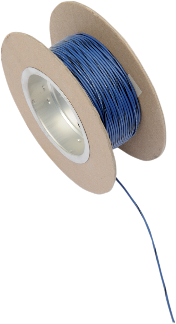 OEM Color Wire Spool - 100' Wire Spool - 18 Gauge - Blue/Black [2120-0510]