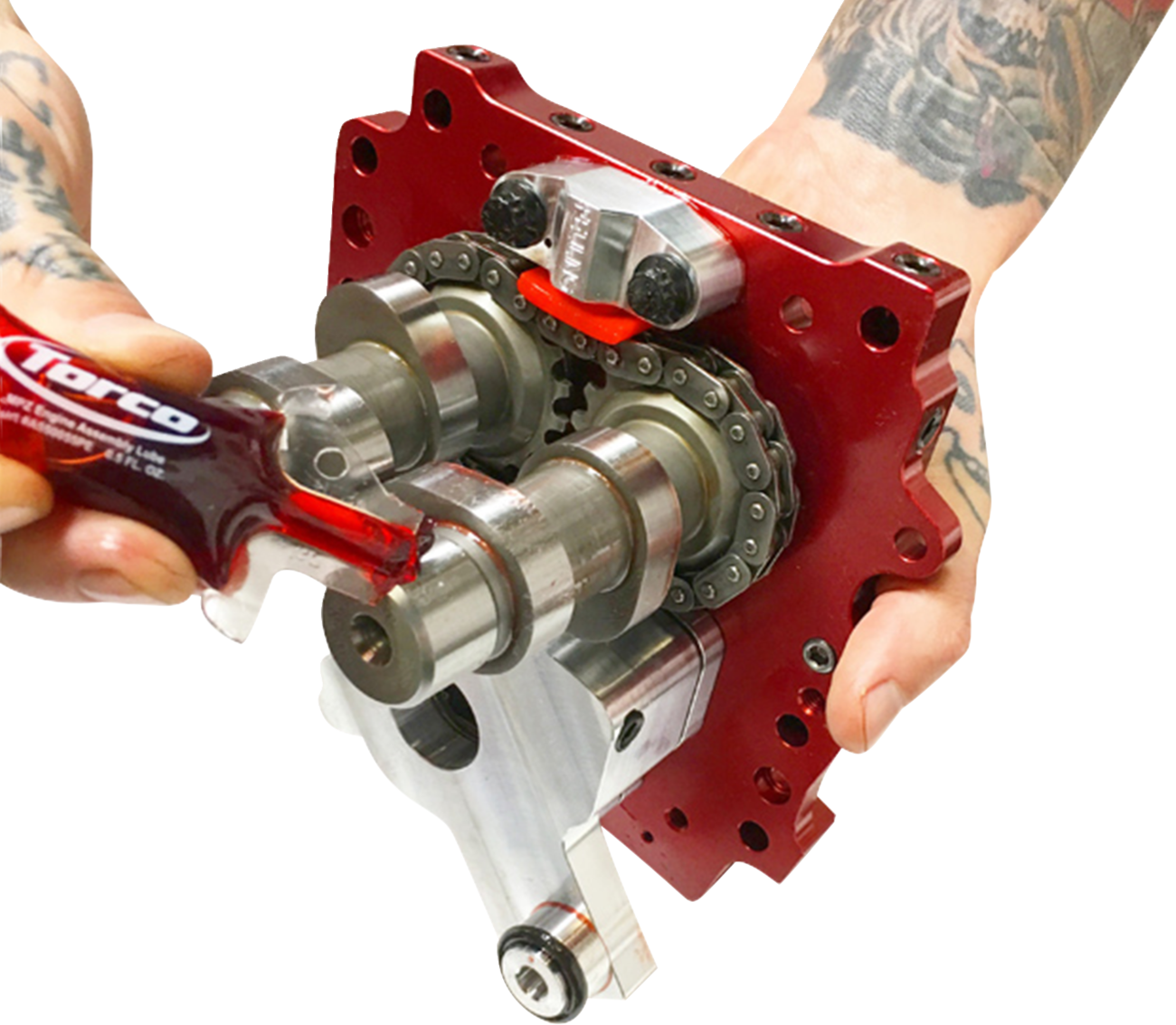 HP+® Chain Drive Conversion Kit with Hydraulic Tensioners - Camchest Kit - HP+® Chain Drive Conversion - 543 Reaper Series - Twin Cam [0925-1293] - Image 2