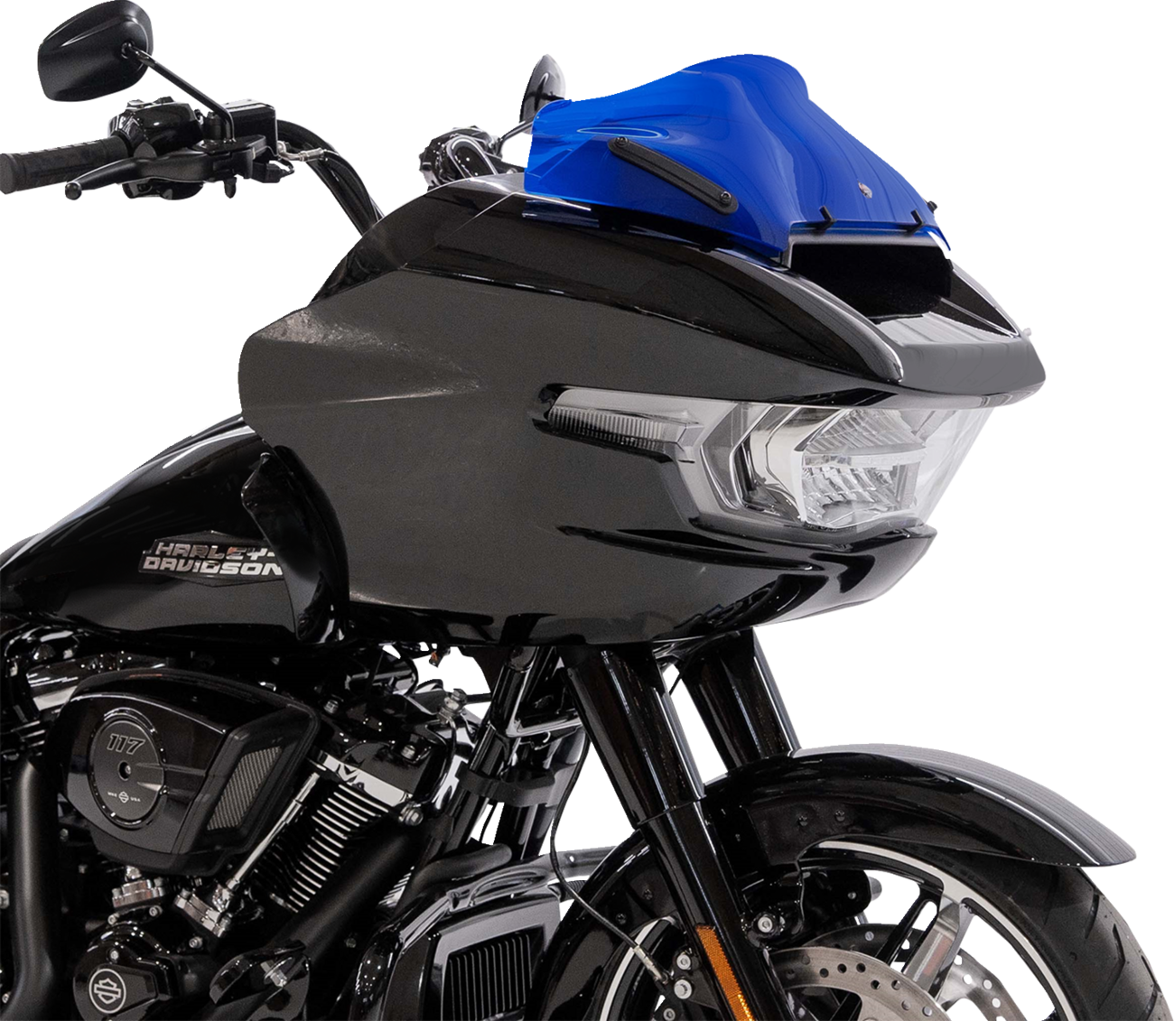 Kolor Flare® Windshield - 8" - Blue - '23-'25 FLTRX [2310-0929] - Image 3