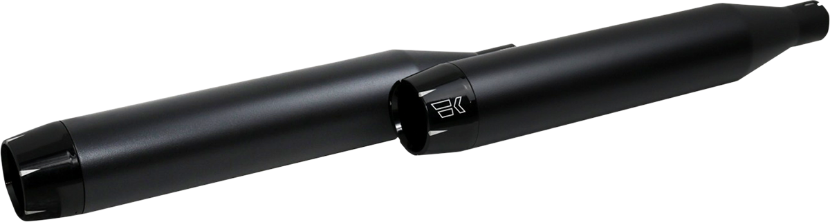 3-1/2" Slip-On Mufflers - Black [1801-1473]