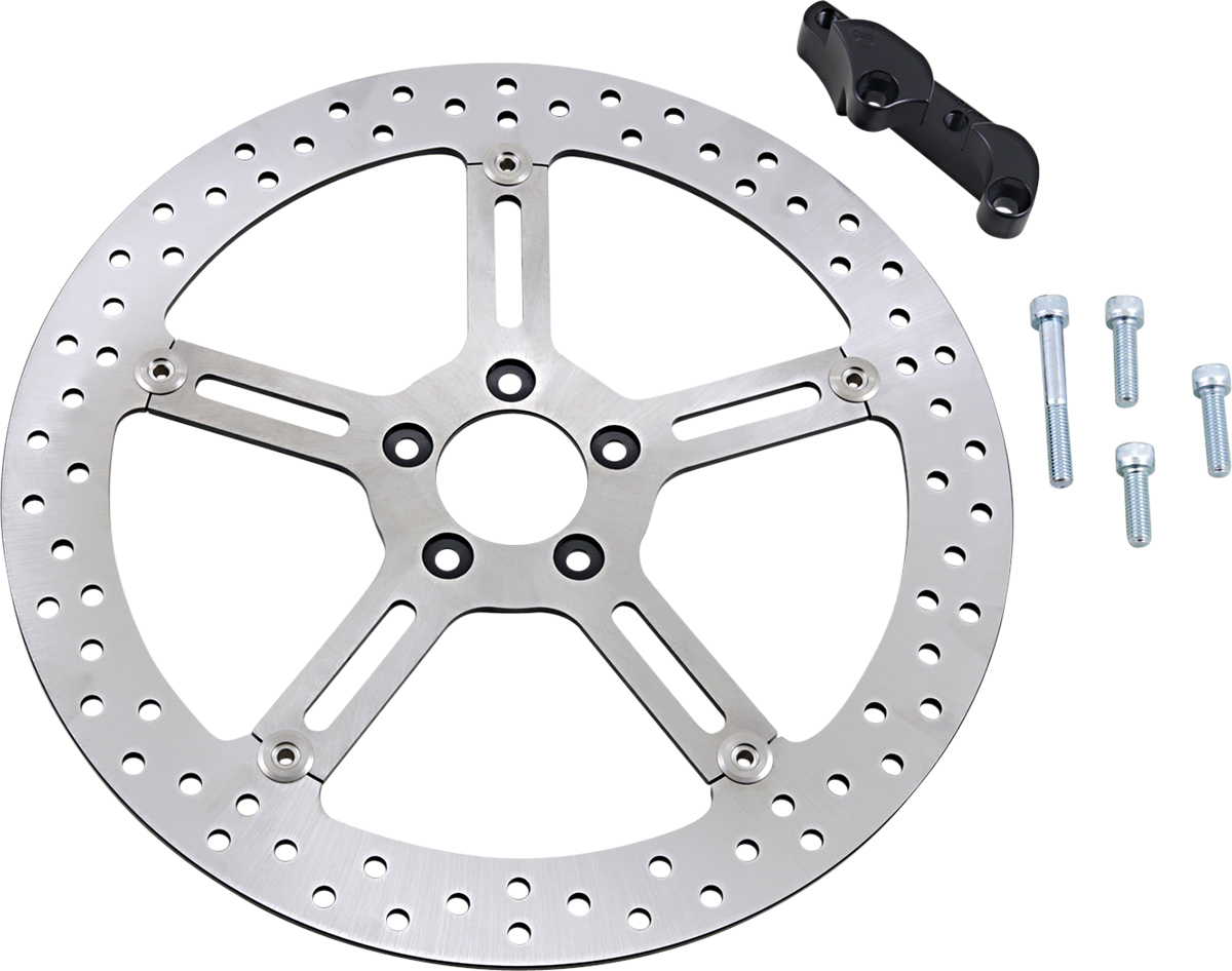 Big Brake Floating Rotor Kit - Big Brake Rotor - 15" - Front Left - Harley-Davidson [1710-2392]