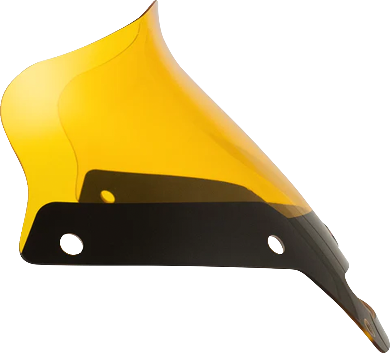 Kolor Flare® Windshield - 6" - Yellow - '22-'25 FXLRST [2310-0834]