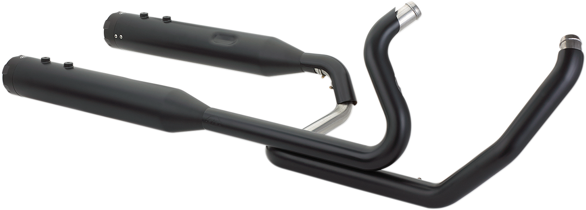 El Dorado Dual Exhaust System - Black - Black Thruster [1800-2528] - Image 3