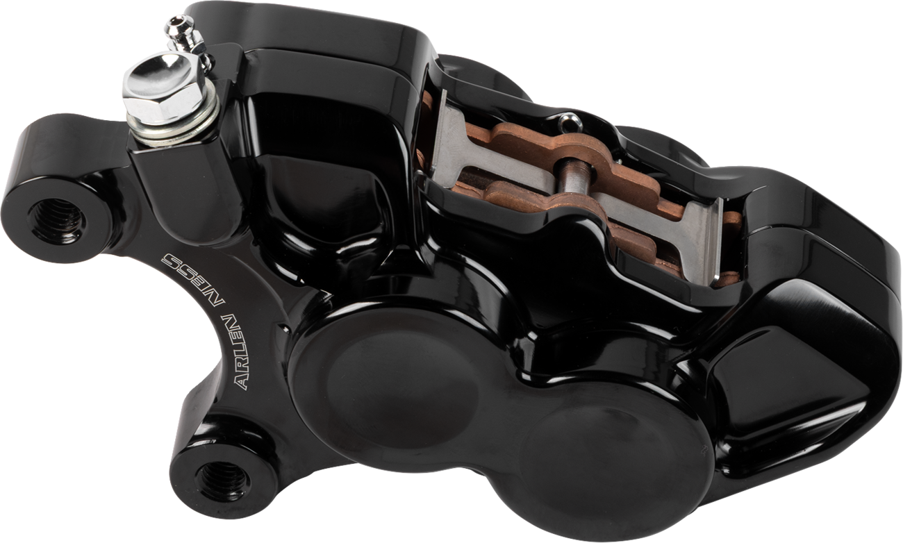 Ness Tech Four-Piston Caliper - 4-Piston Caliper - Left - 11.8" - Black [1701-0613] - Image 2