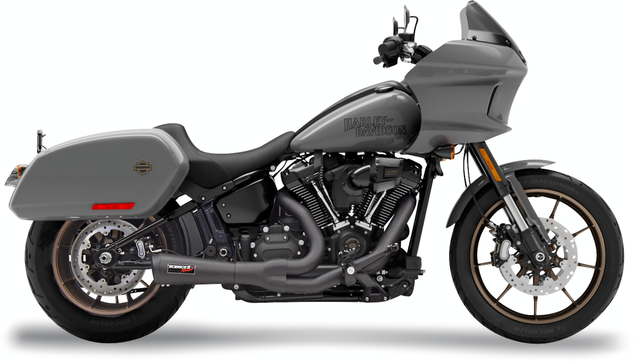 2-into-1 Ripper Short Exhaust System - Black - 49-State [1800-2671]