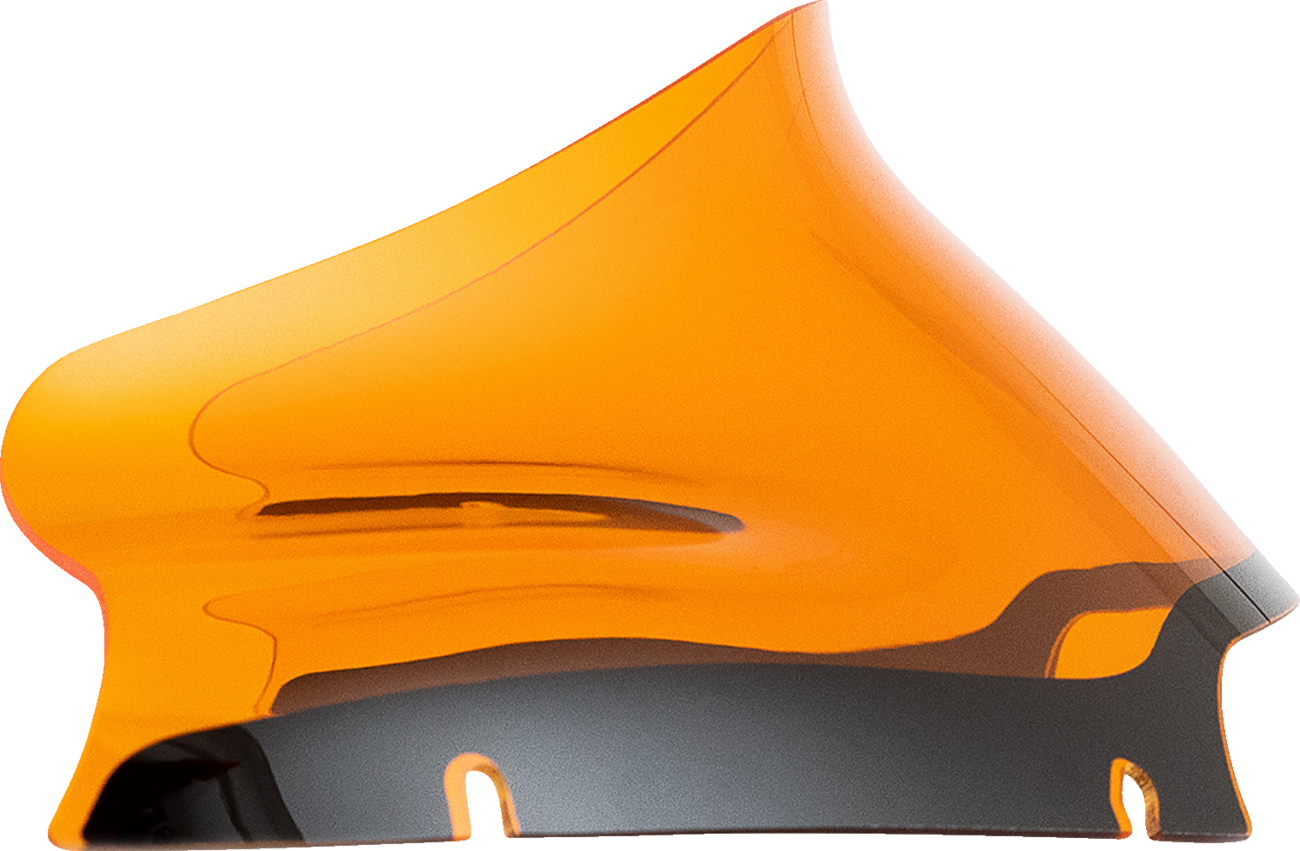 Kolor Flare® Windshield - 6" - Orange - '15-'25 FLTR [2310-0781]
