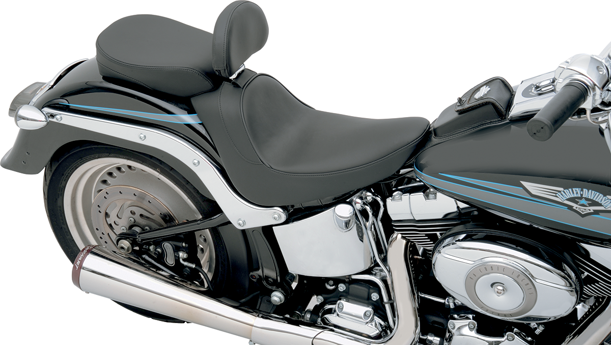 Backrest Compatible Solo Seat — Smooth - Solo Seat - Smooth - Driver Backrest - FL/FX '06-'17 [0802-0626] - Image 5