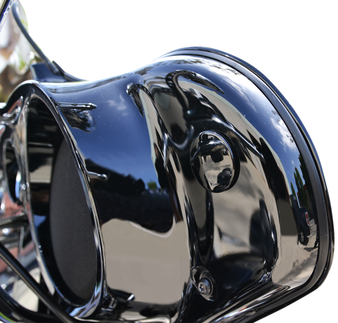 Fairing Mirror Hole Plugs - Fairing Mirror Removal Plug - Black [2202-0206] - Image 2
