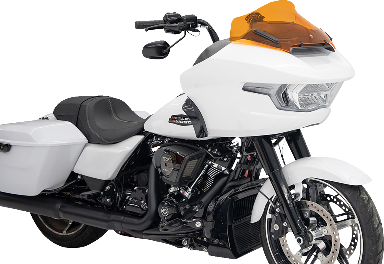 Kolor Flare® Windshield - 10" - Orange - '23-'25 FLTRX [2310-0867] - Image 3