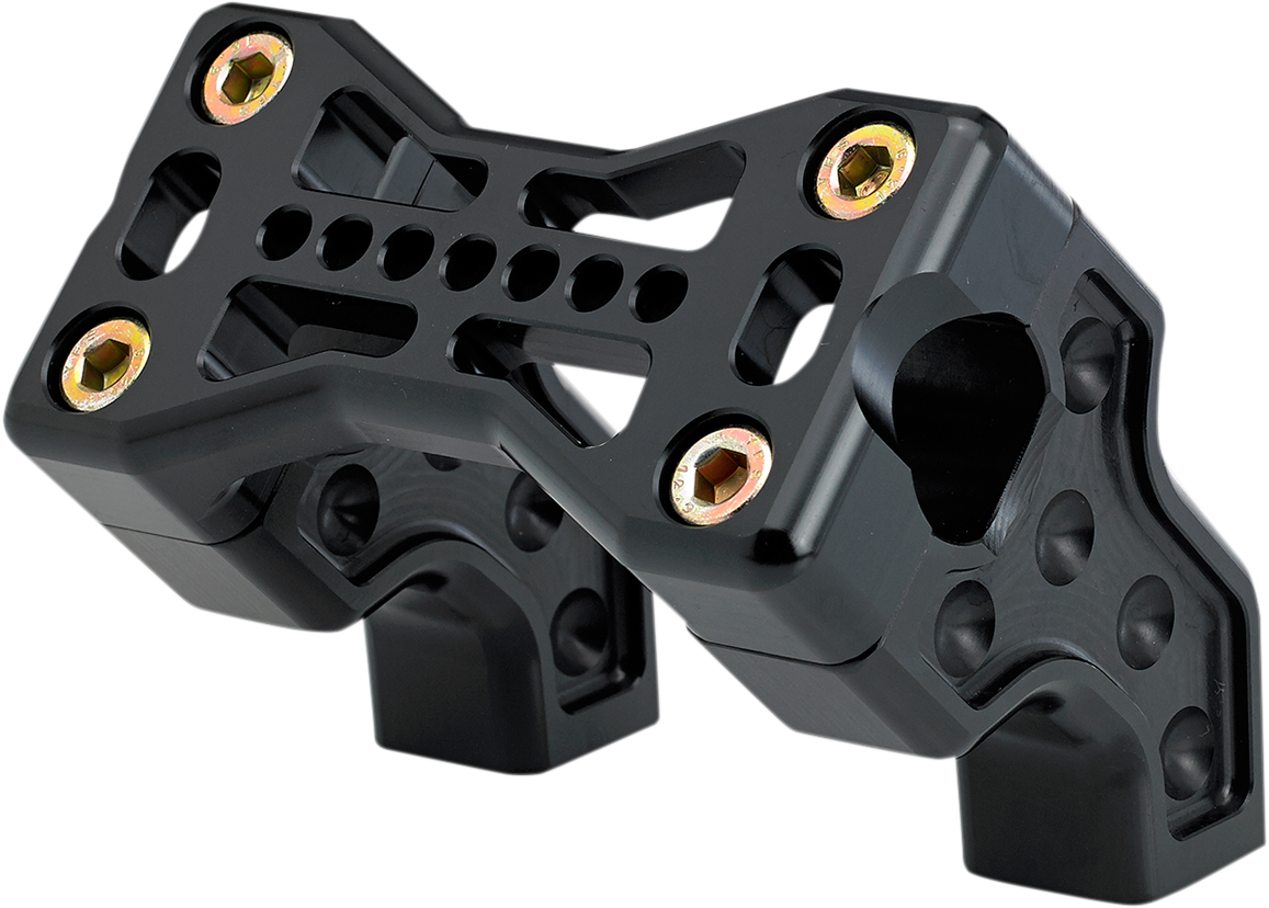 Bridge Handlebar Riser Kit - Pullback - Black [0602-0910]