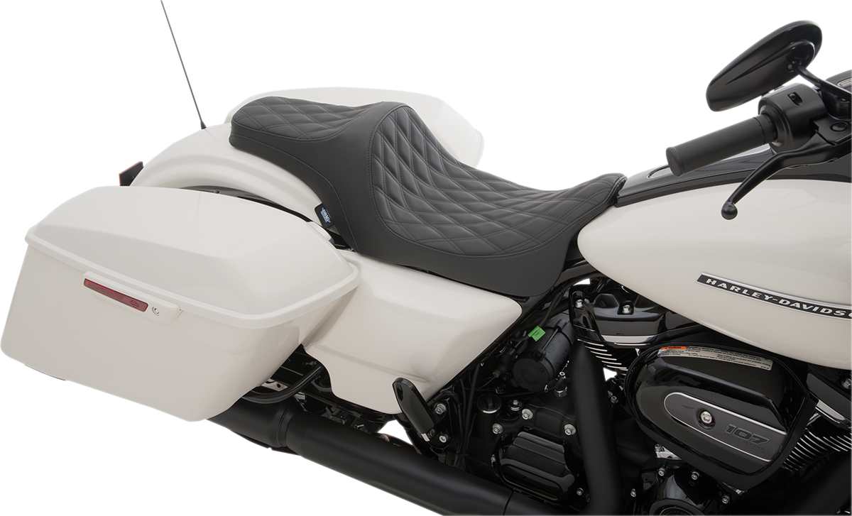 Predator III Seat - Double Diamond - Black Stitiched - FL '08-'23 [0801-1114] - Image 2