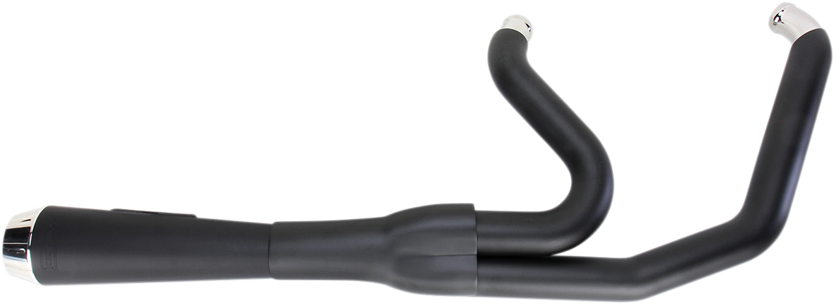 Road Rage 2:1 Exhaust System - Road Rage Exhaust - Black - Short - '06-'17 FXD [1800-1281] - Image 2