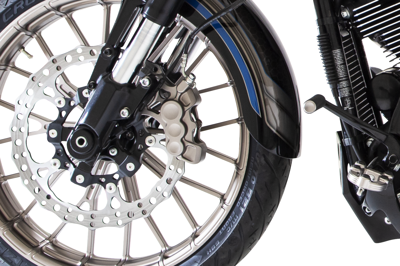 6-Piston Caliper - 14" - Titanium [1701-0680] - Image 2