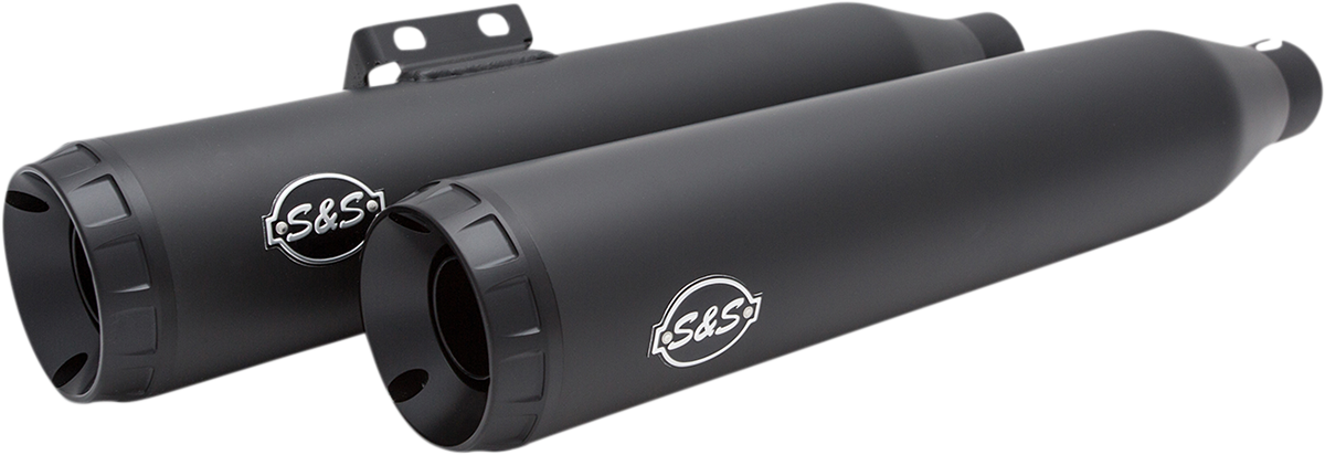 Grand National 50 State Slip-On Mufflers - Grand National Slip-On Mufflers - Black [1801-1476] - Image 2