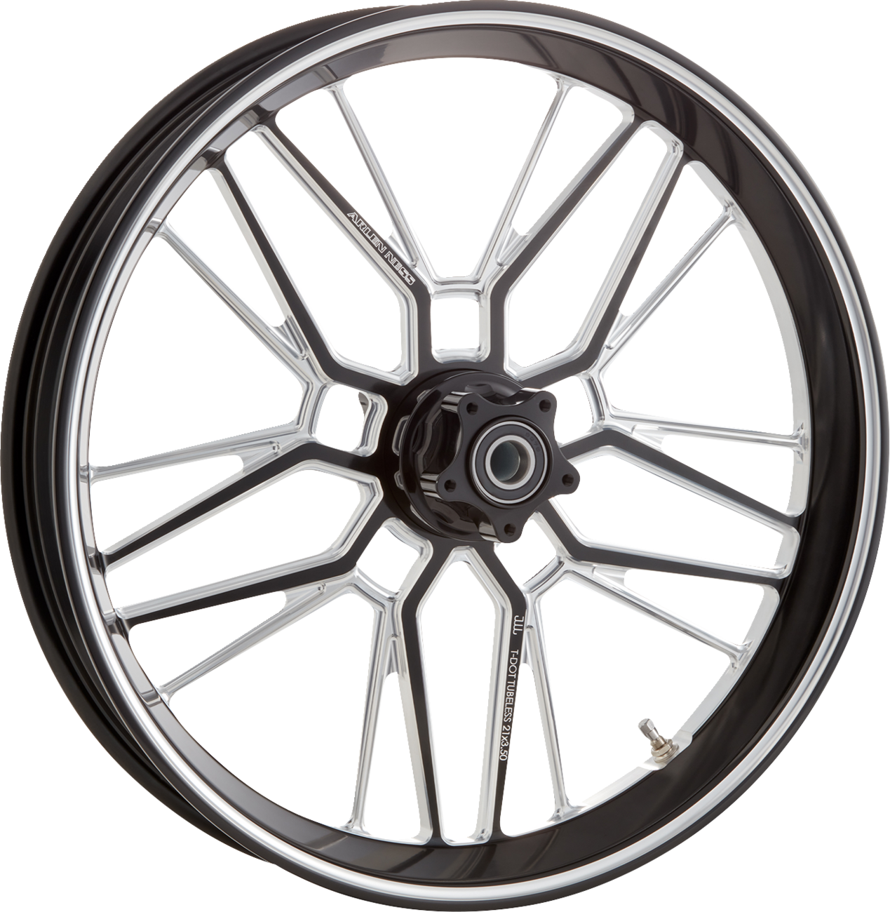 Split-Spoke Rim - Rim - Split-Spoke - Black/Contrast Cut - 21x3.5 [0210-0450]