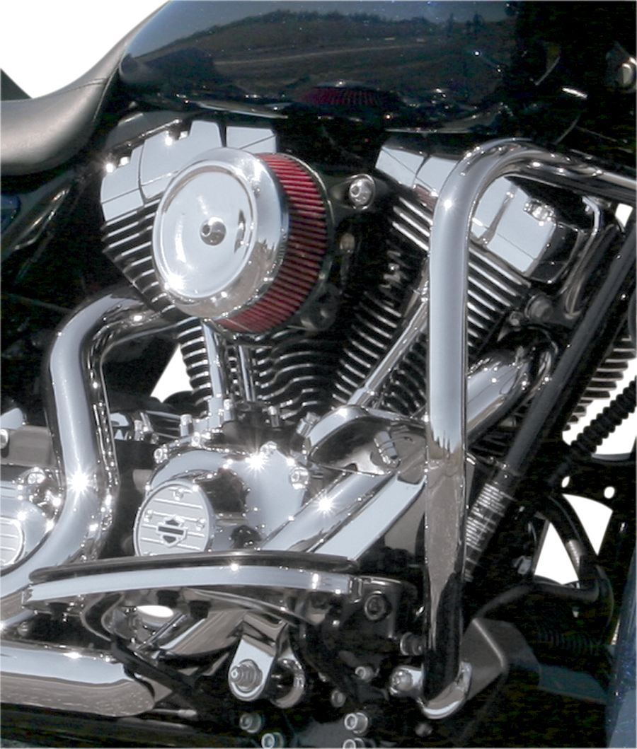 Stealth Air Cleaner Cover - Air Cleaner Cover - Bob Dish - Chrome [1014-0118] - Image 3