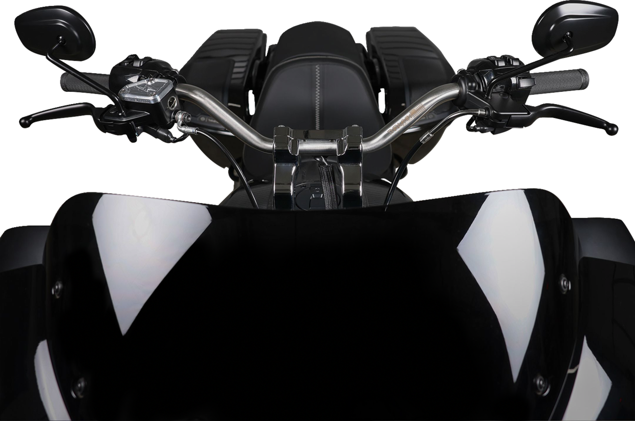 1" Handlebar - Mid Bend - Stainless Steel [0601-6652] - Image 3