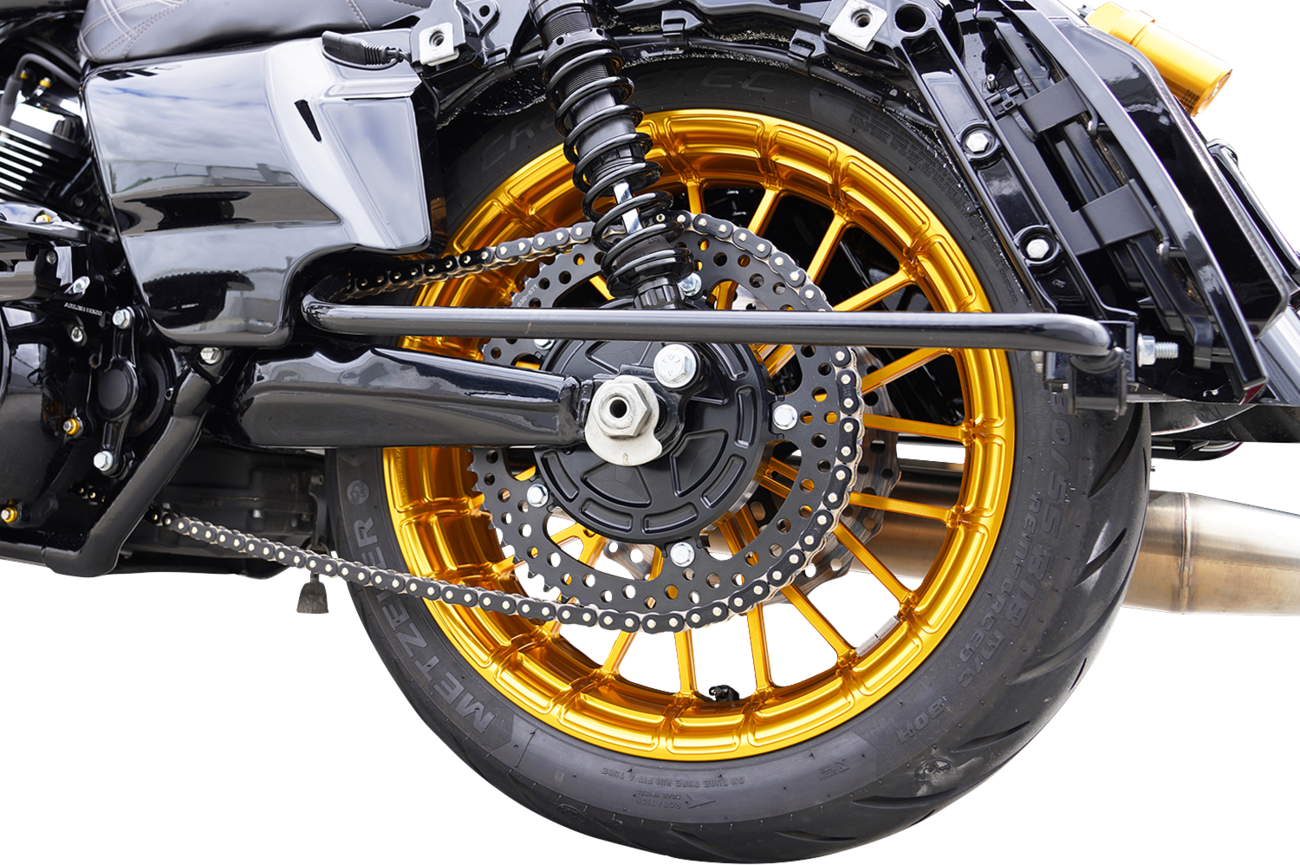 Chain Drive Conversion Kit - Chain Drive Kit - 27/57 Tooth - Black - FLT/FLH [1210-2803] - Image 2