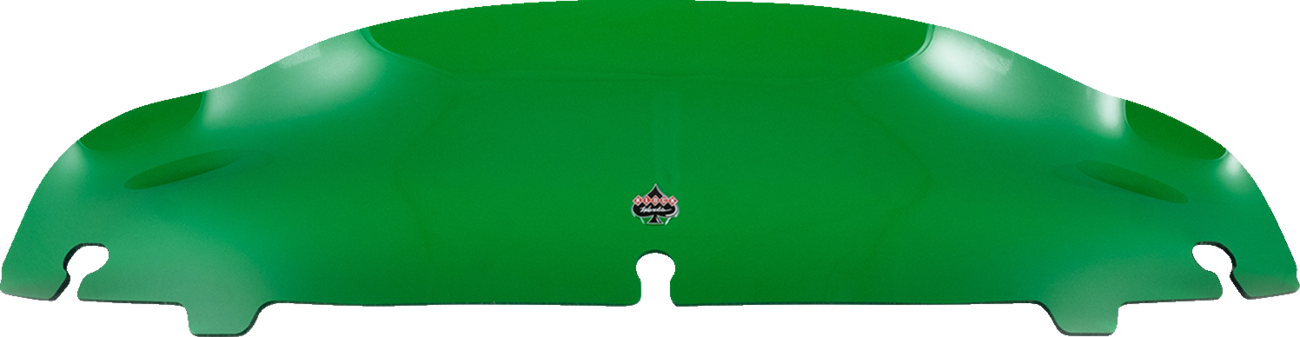 Kolor Flare® Windshield - 4" - Green - '14-'25 FLH/FLHT/FLHX [2310-0798] - Image 2