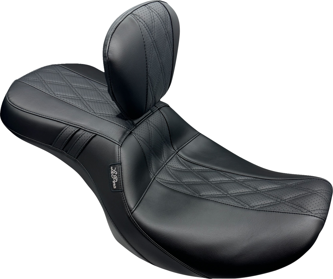 Outcast Seat - With Backrest - GT2 Inlay - FLH/FLT '23-'25 [0801-1893]