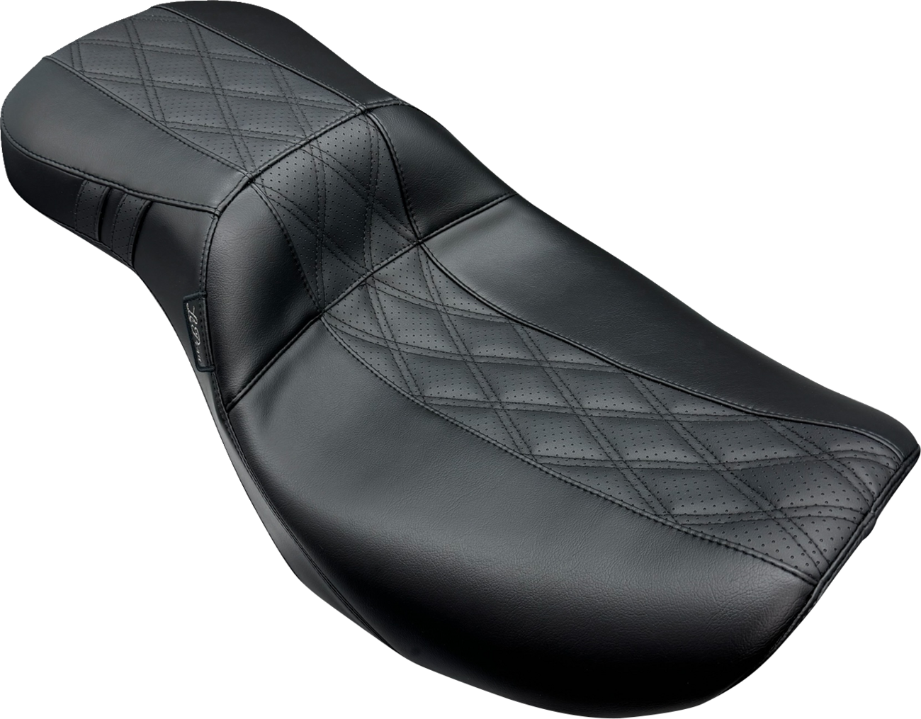 Outcast Daddy Long Legs Seat - 2Up - w/o Backrest - GT2 Inlay - FLH/FLT '23-'25 [0801-1895]